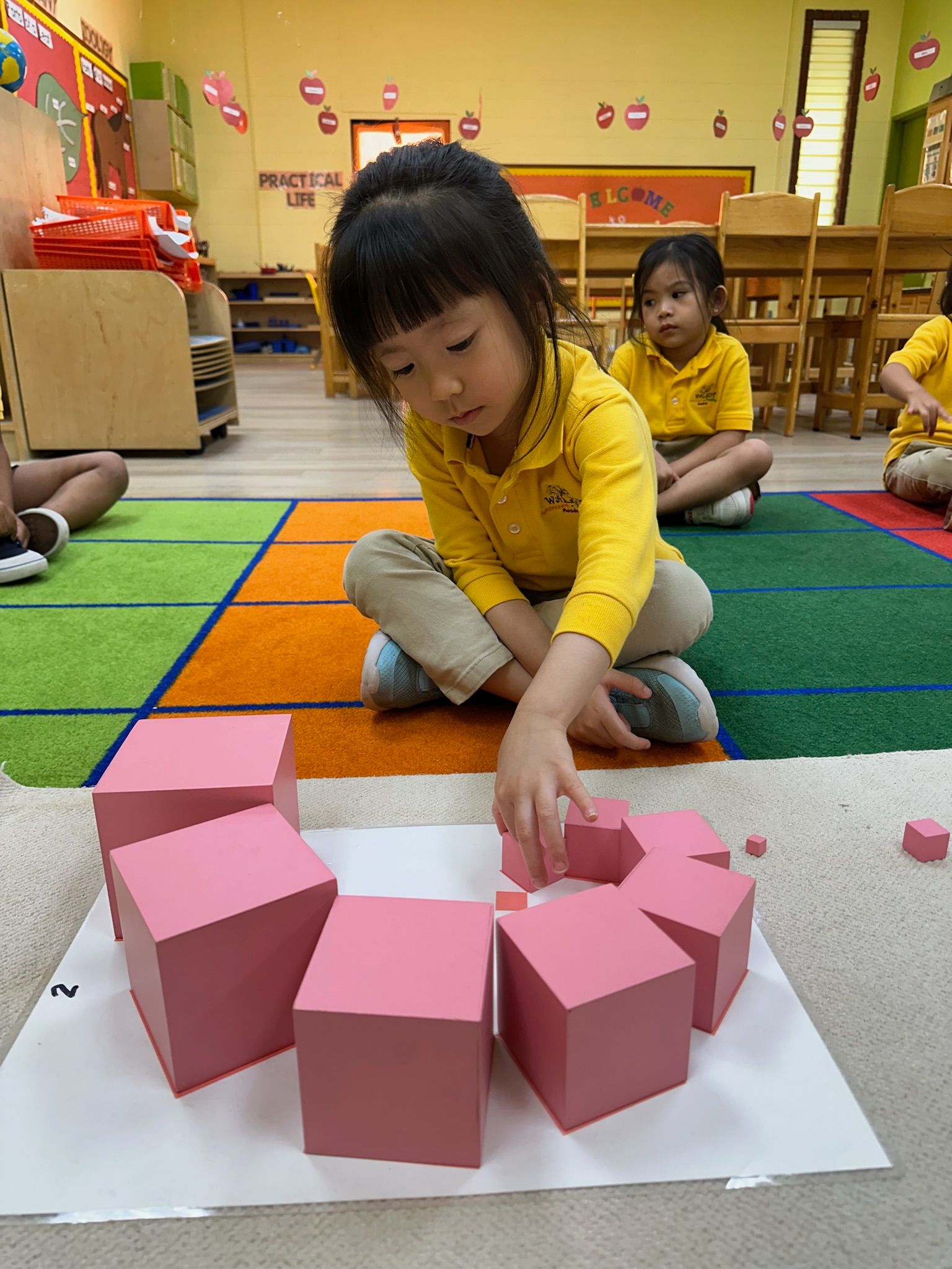 Primary classroom at Walnut Montessori